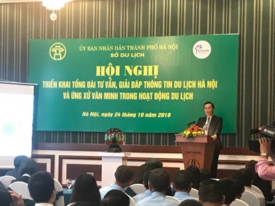 Công bố tổng đài tư vấn, giải đáp thông tin du lịch Hà Nội - 1800556896